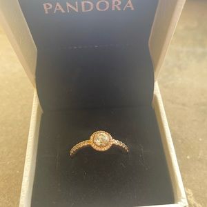 Pandora diamond encrusted ring